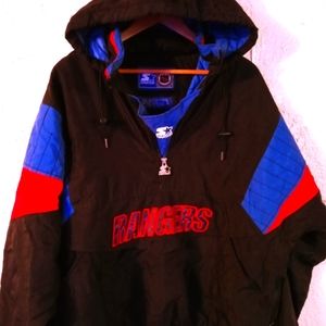 Vintage starter new York rangers parka jacket